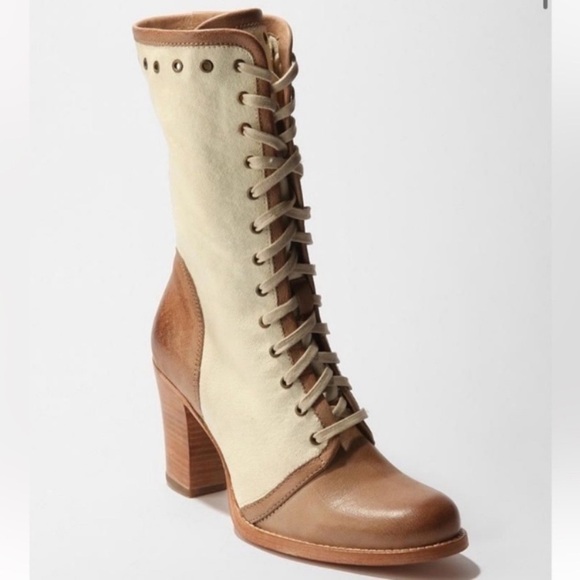 FRYE Julia Lace Up Boots - Picture 8 of 14